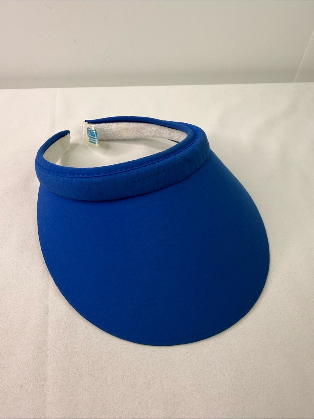 Royal Blue Slip On Sun Visor with Padded Sweatband Golf Tennis Pickleball
